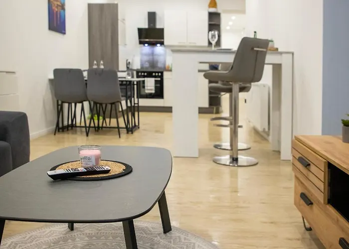 Appartement Hannibal - Design Magnolia 1, Vw Naehe, Parkplatz, Kueche, Highspeed-wlan, Fitness, Solarium Wolfsbourg