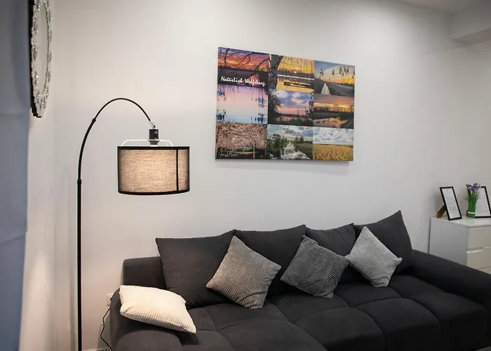 Apartman Hannibal - Design Magnolia 1, Vw Naehe, Parkplatz, Kueche, Highspeed-wlan, Fitness, Solarium Wolfsburg