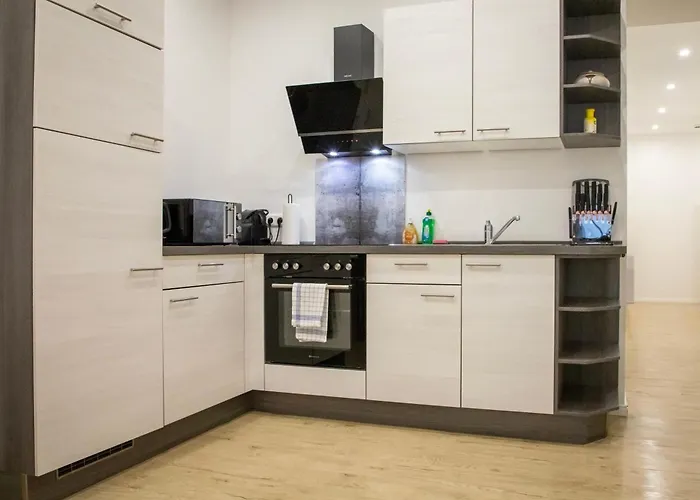 Apartman Hannibal - Design Magnolia 1, Vw Naehe, Parkplatz, Kueche, Highspeed-wlan, Fitness, Solarium