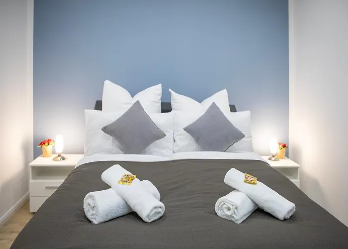 Apartman Hannibal - Design Magnolia 1, Vw Naehe, Parkplatz, Kueche, Highspeed-wlan, Fitness, Solarium Wolfsburg