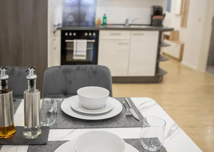 Hannibal - Design Magnolia 1, Vw Naehe, Parkplatz, Kueche, Highspeed-wlan, Fitness, Solarium Apartman
